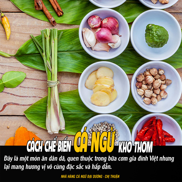 Chế biến cá ngừ kho thơm