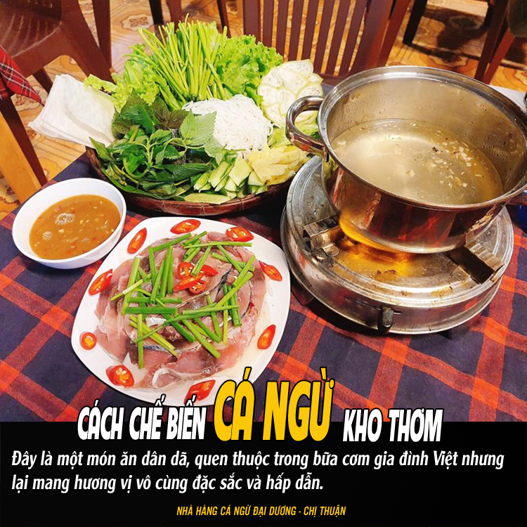 Chế biến cá ngừ kho thơm