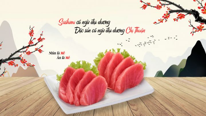 Sashimi cá ngừ